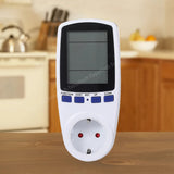 AC110V-250V Intelligent Bilg LCD Digital Power Metering EU UK AU US Plug Electricity Measuring Socket