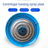 Farming Humidifier 220V 50Hz/60Hz Centrifugal Atomization Humidifier Spray Plate Fog Machine Cooling Water Mist Dust Removal