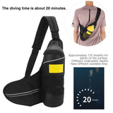 DIDEEP 1L Scuba Diving Tank Equipment Portable Oxygen Tank Underwater Breathing Device Kit Dive Respirator Air Tank