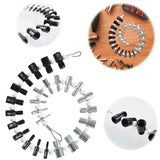 23 21 Sizes Inch & Metric Nut Screw Portable Bolt Thread Checker