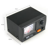 NISSEI RX-503 WR/Watt 1.8-525MHz 2/20/200W Stationary Wave Meter and Cross Needle Vatmeter for Bidirectional Broadcasting