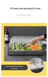 Stainless Steel Food Crisper, Fresh Display Stand, Ice Table, Western Restaurant, Nishiku Raw Meat, Sushi Salmon