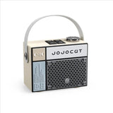 Retro Bluetooth-compatible Speaker Classical Sound Stereo Portable Decoration Mini Speakers TF Card Music Player