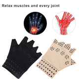 2 Colors Arthritis Anti Edema Magnetic Rheumatoid Hand Pain Health Compression Therapy Gloves