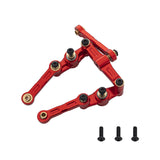 Aluminum Ball Bearing Crank Steering Assembly Link Set for TT02 TT-02 TT-02D 1/10 RC Drift Car Parts,2