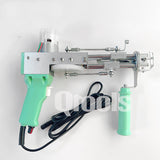 2 in 1 Green Tufting Gun Cut and Loop Pile Electric Rug Guns Carpet Weaving hine for DIY Knitting