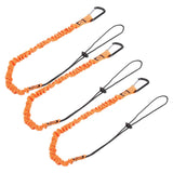 Tool Lanyard,3 Pcs with Carabiner,Shock Absorbing Adjustable Safety Lanyard for Work Tools