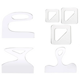 Triangle Cutting Charcuterie Board Handle Cut Acrylic Woodworking Router Template