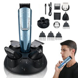 RESUXI NK-969 Professional 5 in Trimmer for Barber Multi-function Men's Clipper Electric Shaver Hair Cutting hines