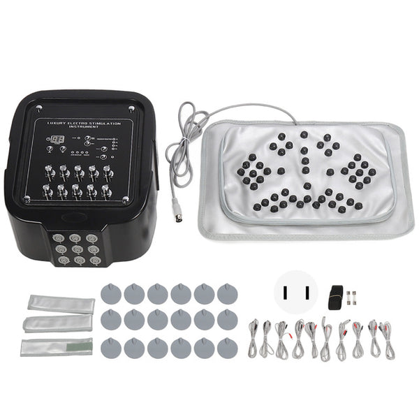 Electric Muscle Acupuncture Massager Dissolve Fat Pulse Microcurrent T ...