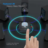 VIKEFON Bluetooth 5.0 Audio Receiver 3D Stereo Sound Wireless Adapter SD TF Card RCA 3.5mm AUX Jack for For Car Kit Speaker