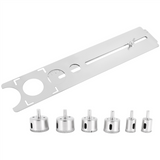 New Adjustable Locator To Wall Marking Position Ruler Ceramic Hole Cutter Tile Drill Marble Opener Construction Tool