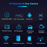 4+64G 10.26 Inch Car Multimedia Player with Camera No Installation Required Support Wireless Carplay Android Auto Gps Navigation