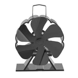 Fireplace Fan 6 Blades Home Fireplace Fan Heat Powered Heating Stove Fan Fireplace Fan Wood Stove Fireplace Fan Heating Fan