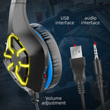 Headphones Gaming Headphones Gaming Headset with Noise Canceling Mic for Switch PC PS4 PS5 Deep Bass Stereo Sound