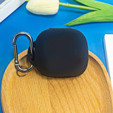 Headphone Protective Silicone Earbuds Case Cover with Carabiner for Soundcore C30i Shockproof