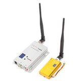 1.2GHz 1.2G 8CH 1500mW Wireless AV Sender - TV Audio Video Transmitter Receiver Combo for QAV250 250 FPV RC(A).