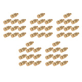 50Pcs High Pressure Spray Misting Nozzle Atomizing Nozzle For Landscaping Cooling 0.006Inch Orifice Standard 3/16 UNC
