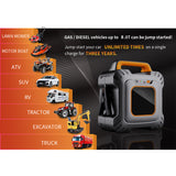 Jump Starter 12V Auto Emergency Start Supply Portable Power Bank Super Capacitor 1500A Current Car Repair Tool