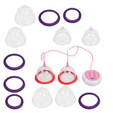 Electric Breast Vacuum Machine Improve Elasticity Breast Vacuum Massager Prevent Sagging for Home Use for Women