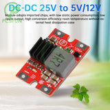 DC-DC 25V to 5V/12V 8A Mini 96% Efficiency Airplane Power Buck Module