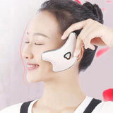 Mini Electric Facial Plate Massager Gua Sha hine Lifting Tools For Body Neck Face Massage Scraping Board