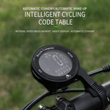 ESLNF Wireless Computer Waterproof Bicycle Odometer Multi Functional LCD Screen Cycg Mountain Bike Speedometer Meter