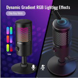 Takstar GX1 Ampligame USB Microphone for virtual lecturing,courseware recording,online chatting and gaming live stream