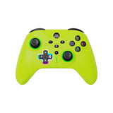 2.4G Wireless Gaming Controller With LED Flashing Light Macro Functions For  Black