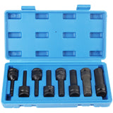 8/10PCS Set Car Repair Removal Tools Wrench Bar Hexagonal Socket Inside The Wind Cannon Universal Automotive Accessories