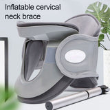 1 pc Traction Device, Adjustable Ergonomic Stretcher,Cervical Spine Alignment Neck Brace With Airbag Support