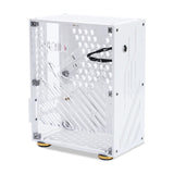 Acrylic Frame 4.3L FLEX 1U Power Display Host Kit HTPC Bracket Computer Chassis External Case for ITX PC