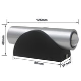 Warm Cold White LED Waterproof Wall Lamp Indoor & Outdoor Aluminum Up And Down Lighting Porch Garden Bedroom Bathroom