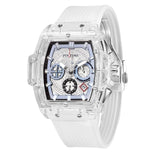 PINTIME Sport Watch Top Brand Fashion Choronograph Quartz Watches For Men Fashon Silicone Strap Mens Wristwatch With Date
