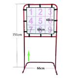 Net Throwing and Portable 9 Pocket for Baseball Softball Practice Hitting Batting Pitching