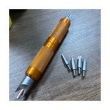 Case Prep Multitool,Case Chamfer Deburring Hand Tools Reloading, Primer Pocket Cleaners Reamers for Removing Crimps