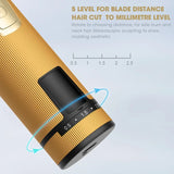 Resuxi 652 Professional High Power Clipper Set for Men Barber Rechargeable Hair Salon T Blade Trimmer hine Tools