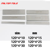 6 Pairs 12Pcs Parallel Pad Gauge Block Alloy Steel CNC Pads Set 120mm x (10-35Mm) for Vice Milg hine Lathe