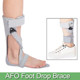 Adjustable Afo Drop Brace Spt Ankle Foot Orthosis Walking with Shoes or Sleeping for Stroke Hemiplegia