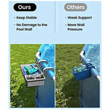 2 Sets Poolside Storage Basket + Pool Cup Holder For Above Ground Pools