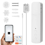 Tuya WiFi TM616EGWT Intelligent Pull Bead Curtain Motor - APP Voice Control, Quiet, Compatible with Alexa and Google Home