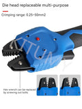Electric Pre-insulated Tube Type Bare Terminal Portable Tool Rechargeable Crimping