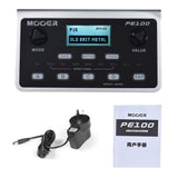 MOOER PE100 Portable Multi-effects Processor Guitar Effect Pedal 39 Effects 40 Drum Patterns 10 Metronomes Tap Tempo