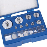 17Pcs 10mg-100g Counter Grams Precision Weight Set Test Jewelry Scale Equilibrium Calibration Measuring Tools