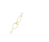 925 Sterling Silver  Loose Knot Braided Bracelet