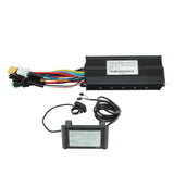 Electric Bike Conversion Kit 3 Mode Simple Installation Electric Bike Controller 1000‑1500W Multifunctional 30A for Travelling
