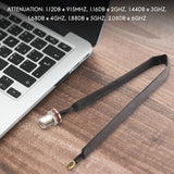Flat Cable N Female To RP-SMA Male Window And Door Feedthrough Extension Coaxial Adapter Cable For Lora Wifi Lorawan
