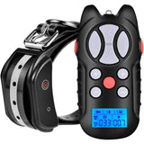 Electric Training Waterproof Dog Bark Collar Pet with Remote Control Rechargeable Anti Barking Device All Size Dogs