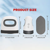 Mini Heat Machine - T-Shirt Printing, Easy Heating Transfer Press Iron Machines for Clothes, Bags, Hats, Pads, Blanket, Leather