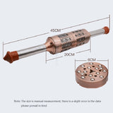 Push back stick hand grip pure copper moxibustion box home Ai Wei instrument family-style body cold moxibusti